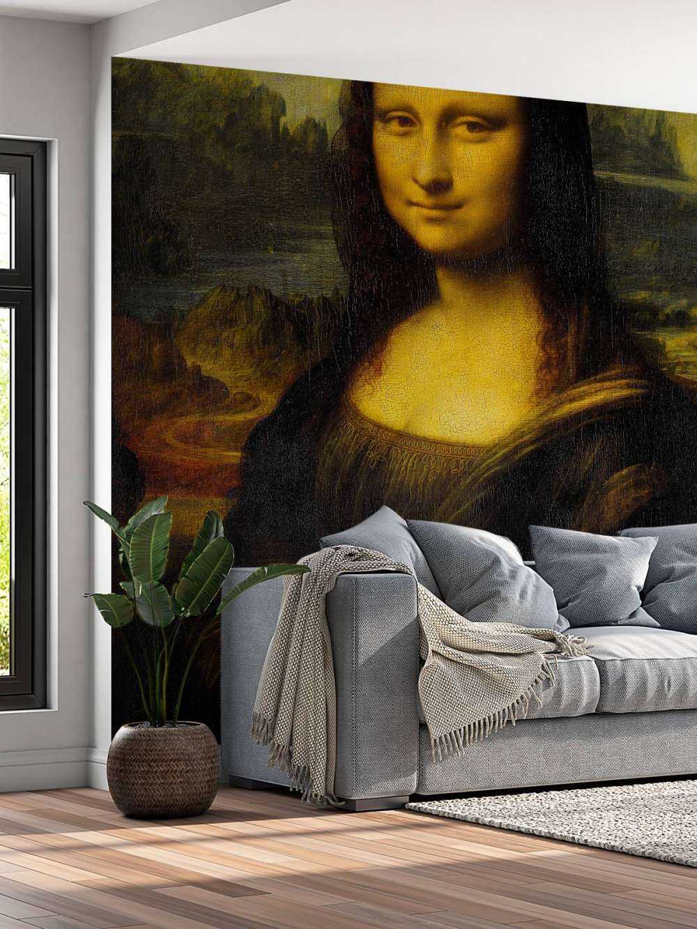 Mona Lisa mit Pommes