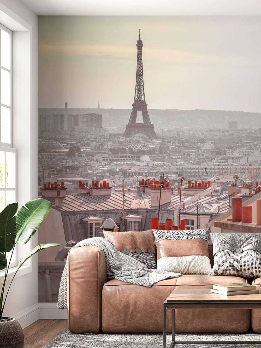 Eiffelturm von Montmartre aus