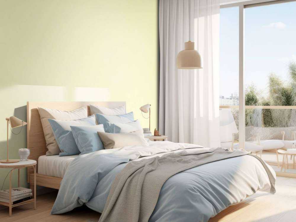 Zitronengelber Beton