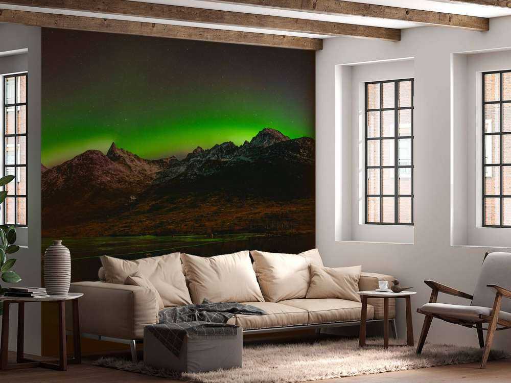 Nordlichter panorama