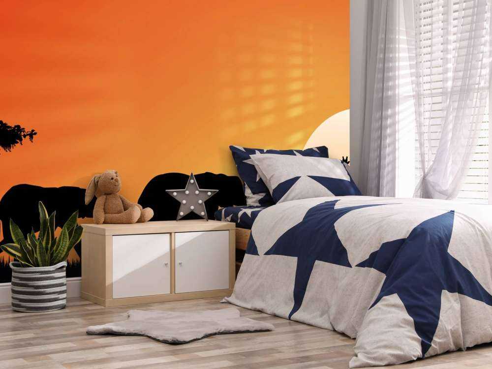 Safari bei Sonnenuntergang