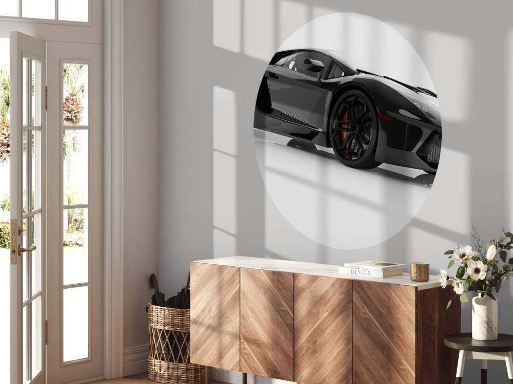 Schwarzes Superauto