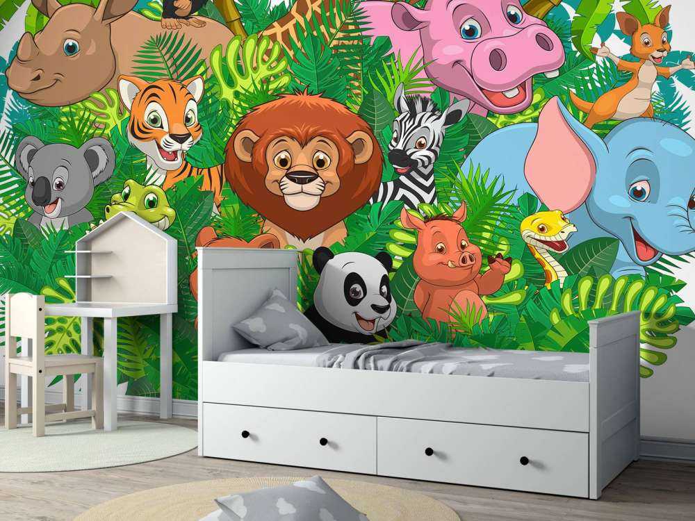 Lustige Tiere für Kinder