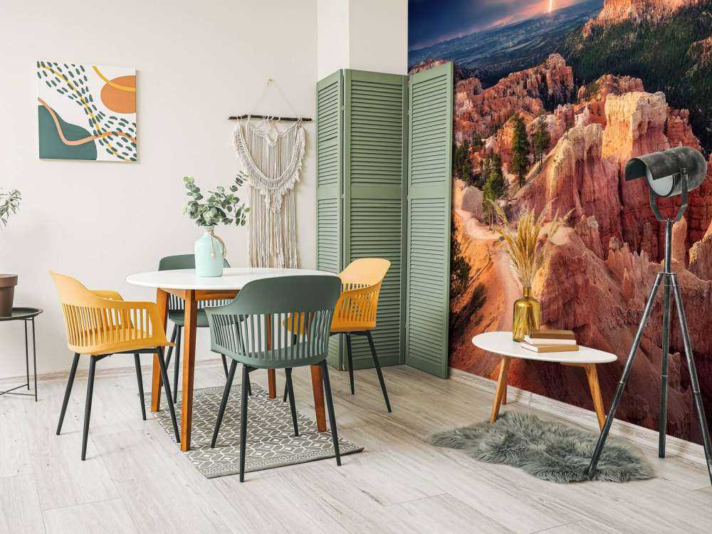 Lightning over Bryce Canyon