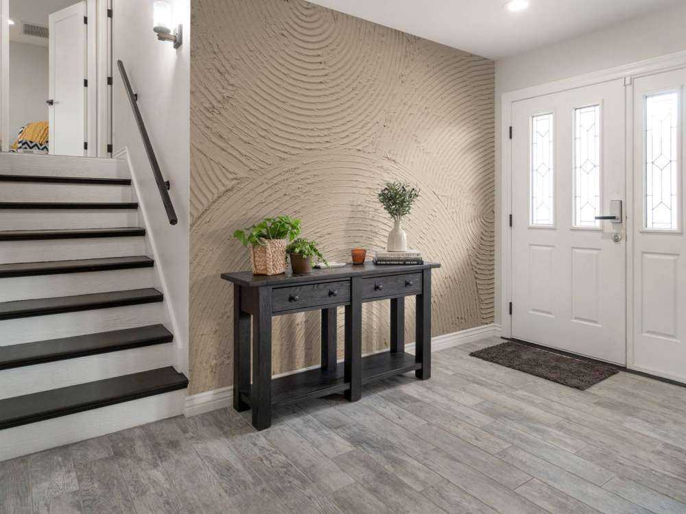 Zen-Kreise in Taupe