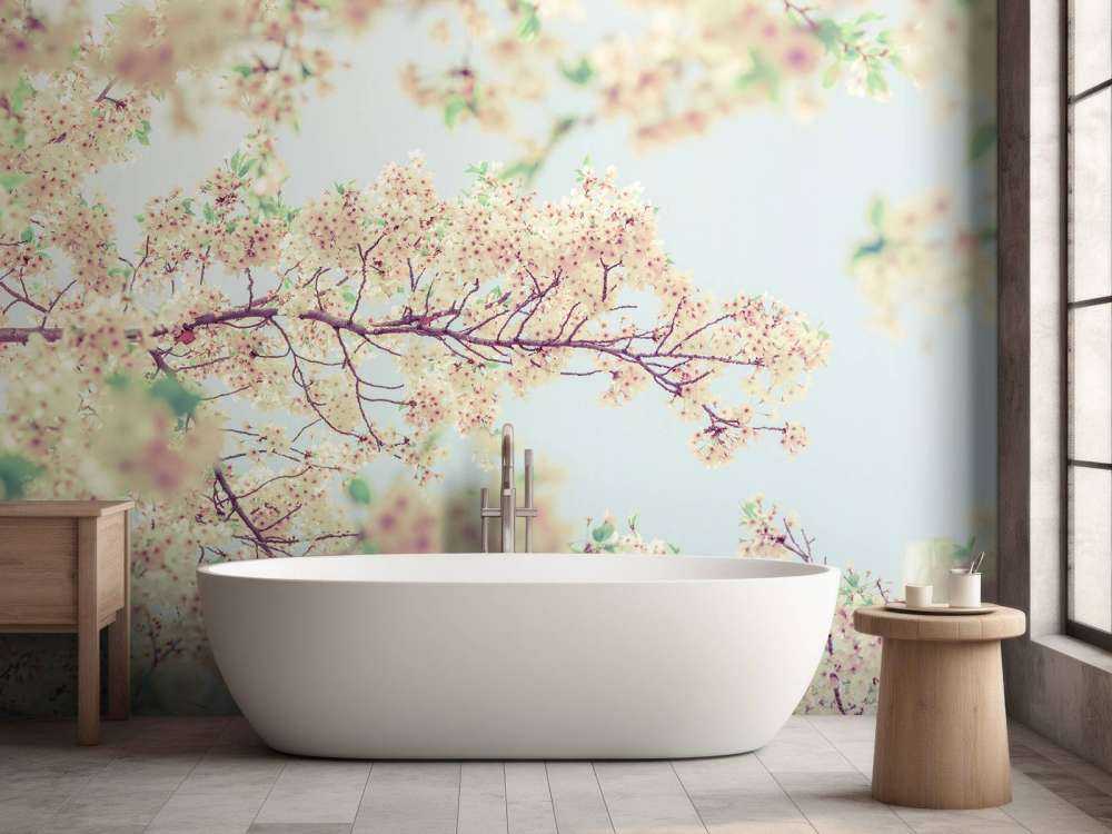 Blüte mit Vintage-Look