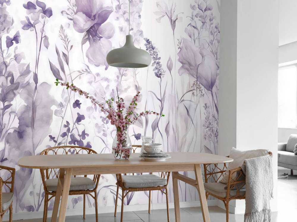 Die Sanftheit des Herzens - lila