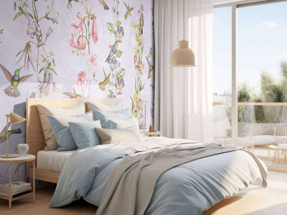 Weiden- und Gartenblumen Veilchen