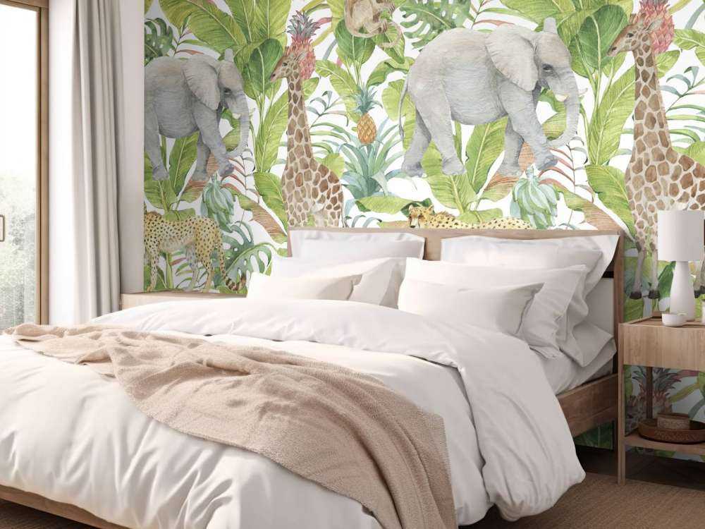 Wilde exotische Tiere