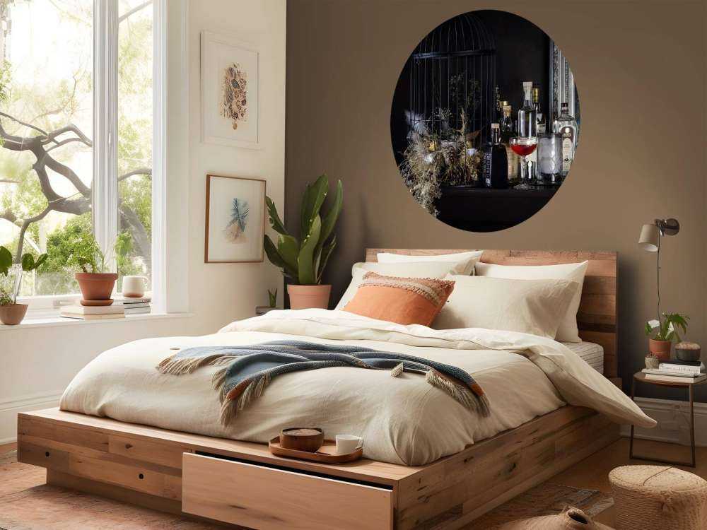 Stilleben mit Getränkeflaschen