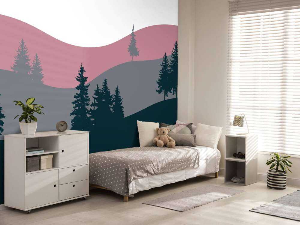 Landschaft Rosa