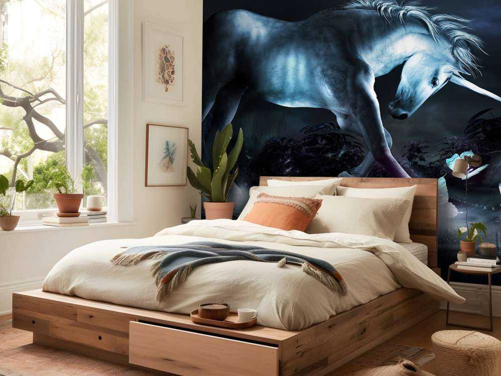 Spielendes Einhorn