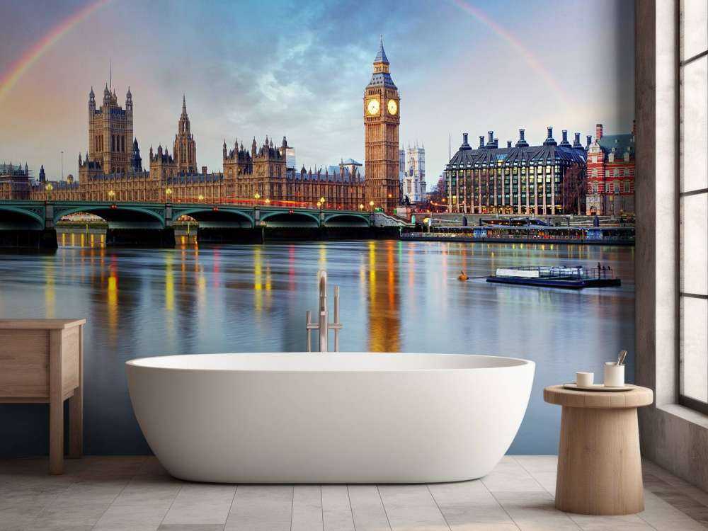 Regenbogen über London