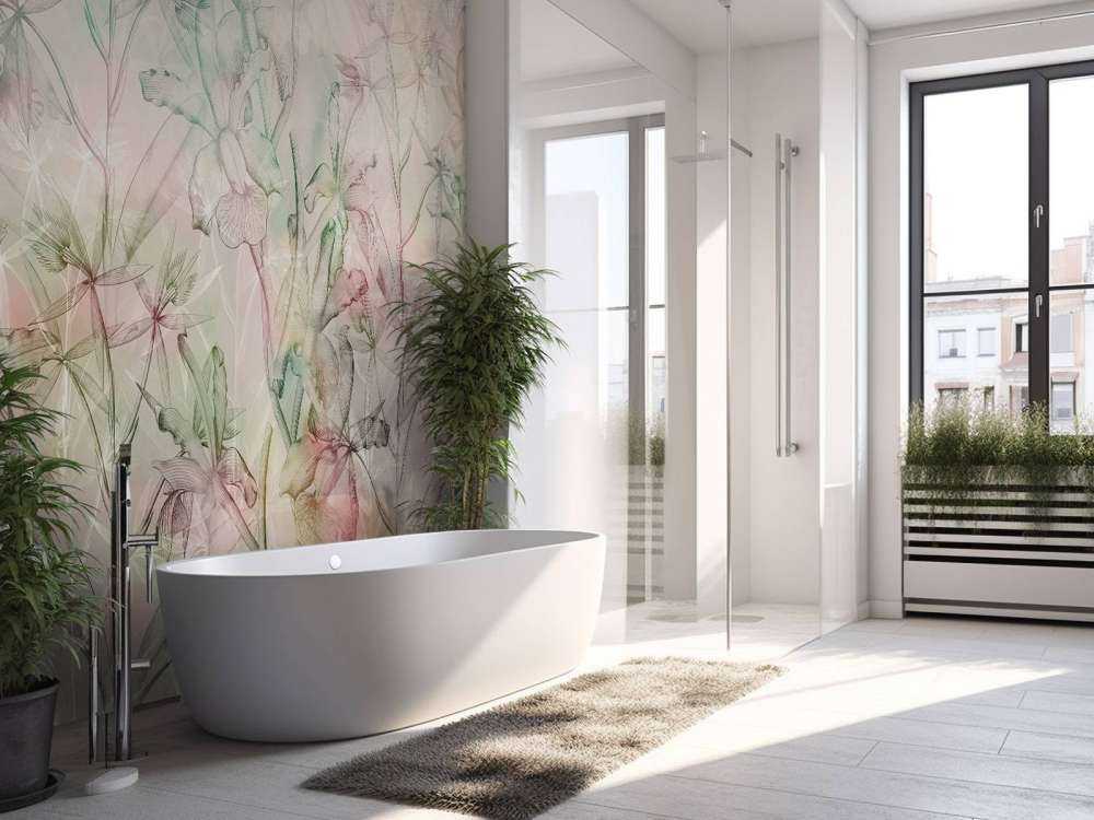 Orchideen-Mirage in sanften Pastelltönen