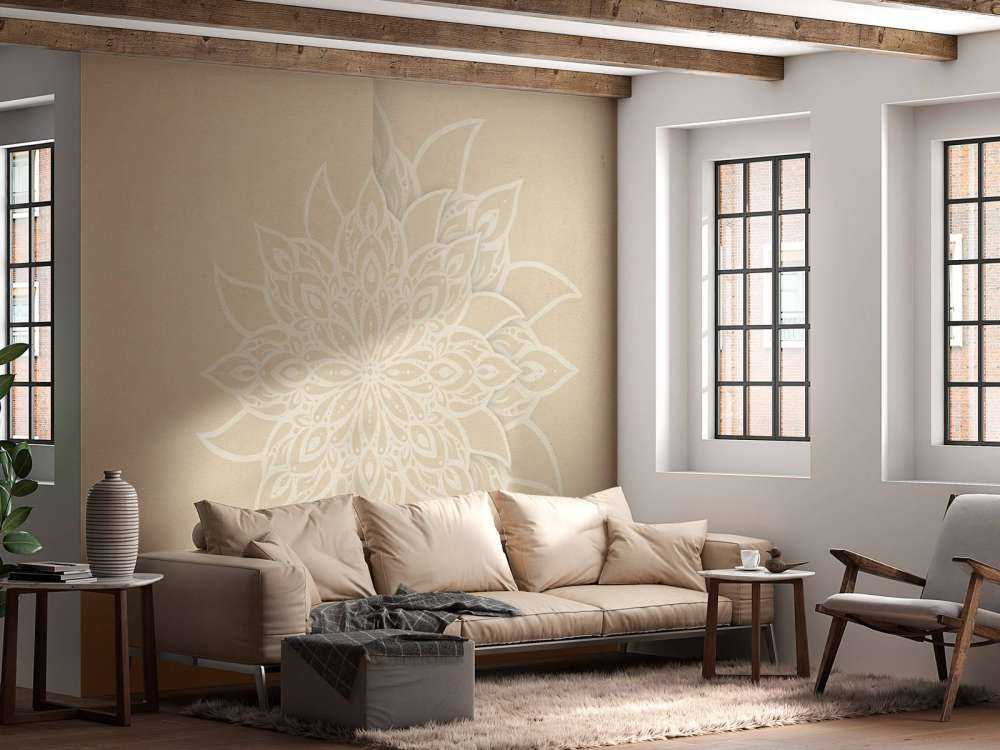 Beige Eleganz Mandala