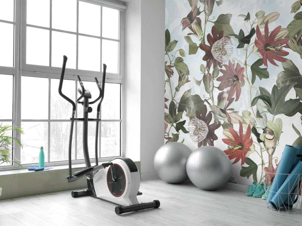 Sieben Vögel im verzauberten Laub - Sanftes Blau