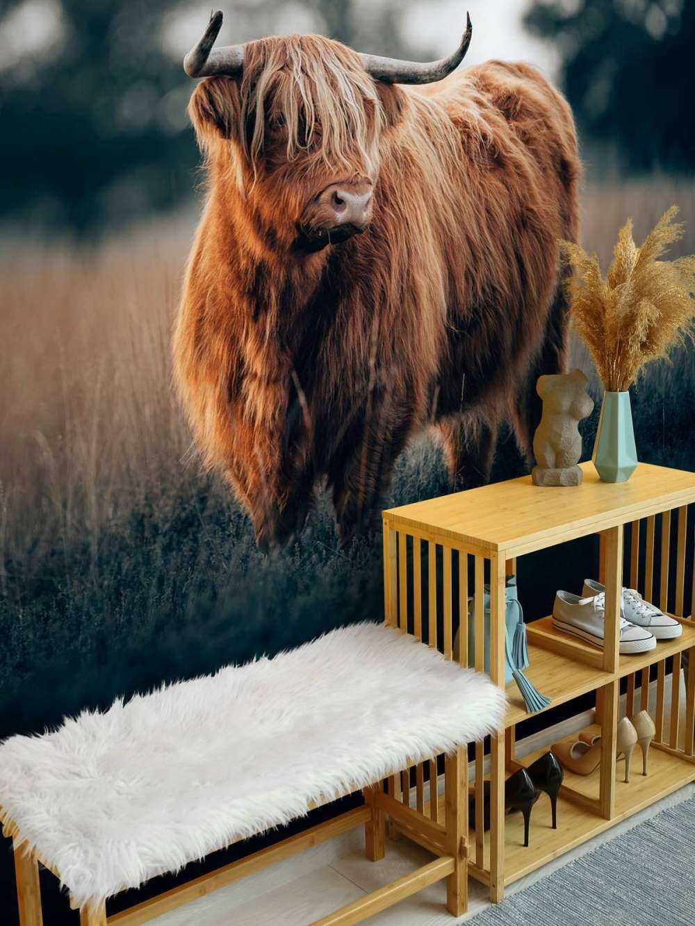 Porträt von Highlandern