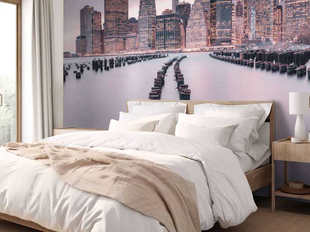 Wellenbrecher in Manhattan
