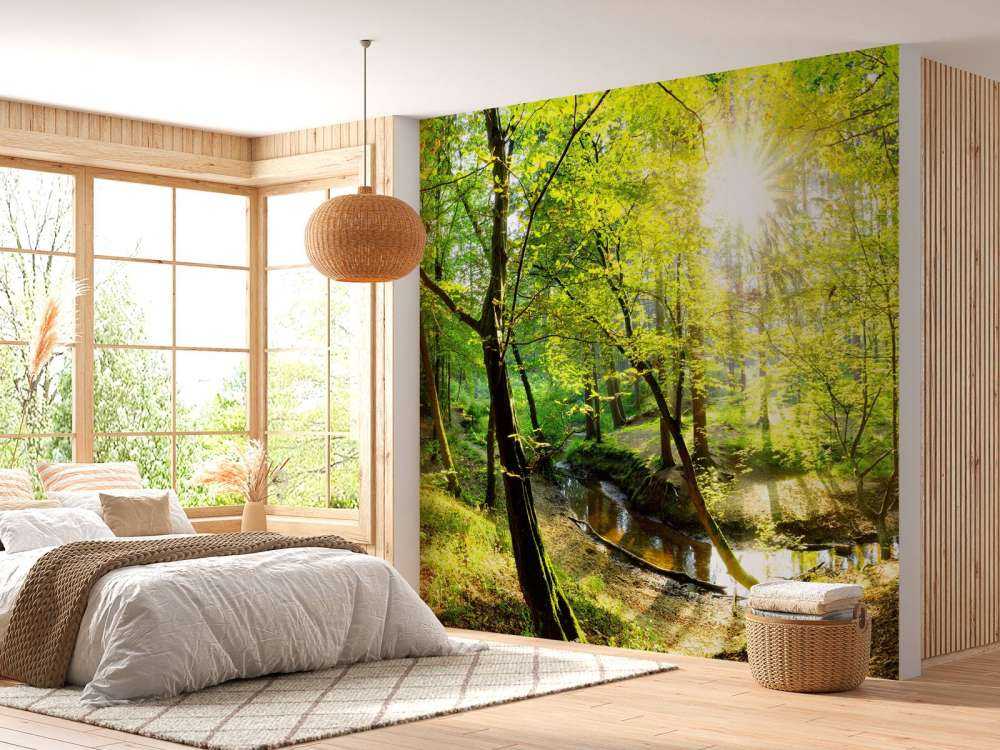 Wald mit Bach