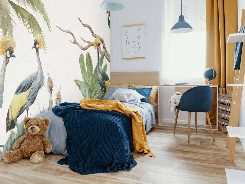 Dschungel mit Kränen