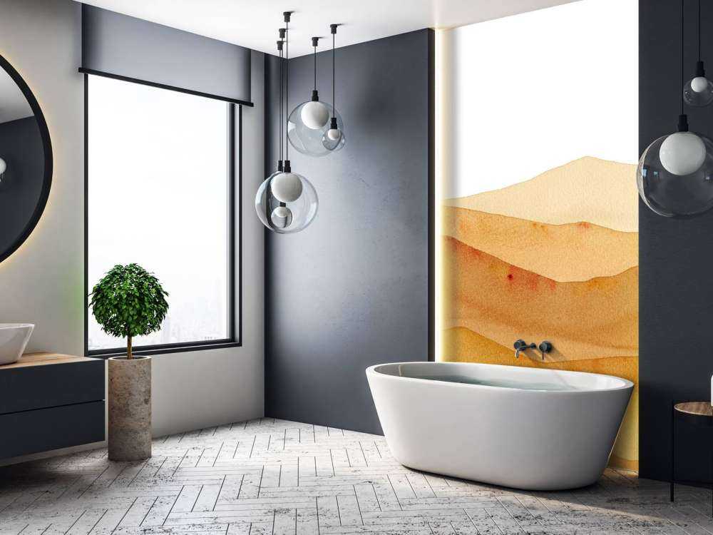 Aquarell Wüste