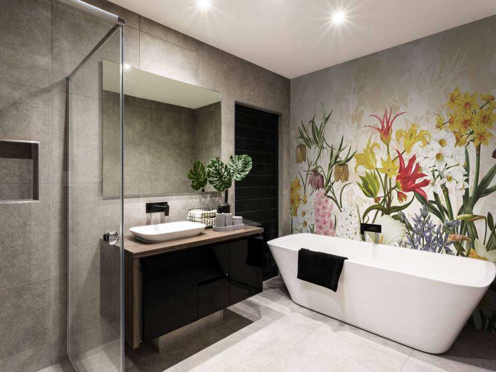 Frühjahrsblumen - Warmes Honigbeige