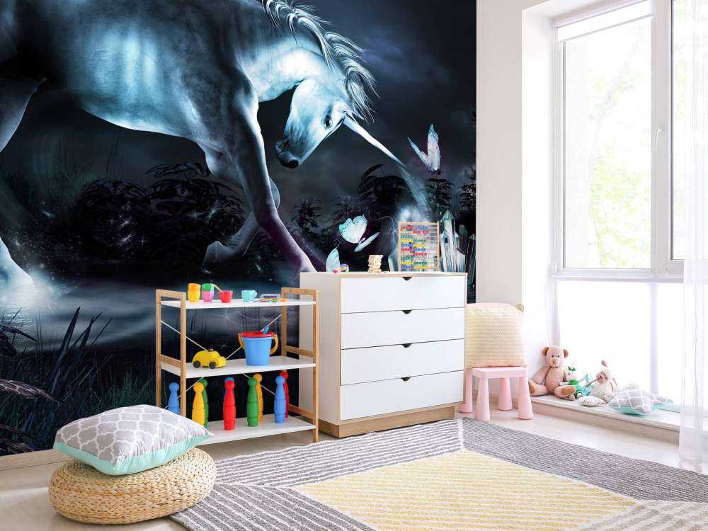 Spielendes Einhorn