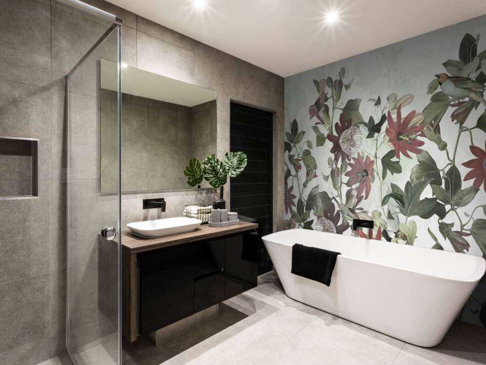 Sieben Vögel im verzauberten Laub - Pastellgrün