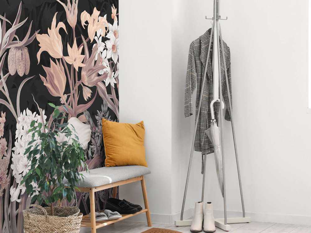 Frühjahrsblumen - Vintage Sepia