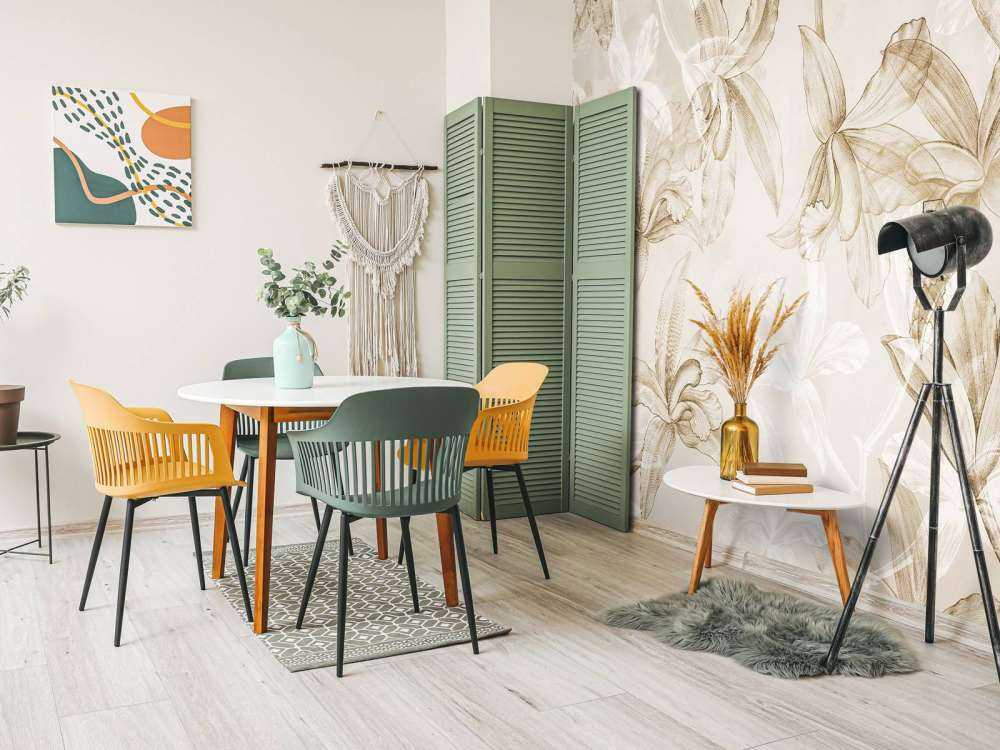 Orchideen Traumlandschaft Sepia