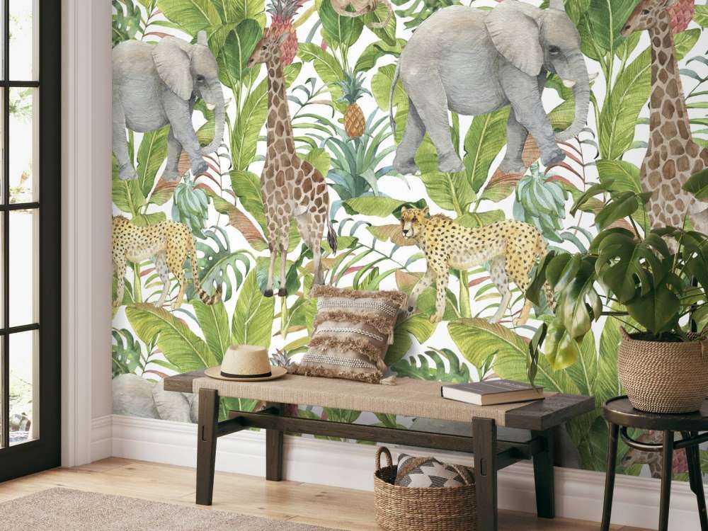Wilde exotische Tiere