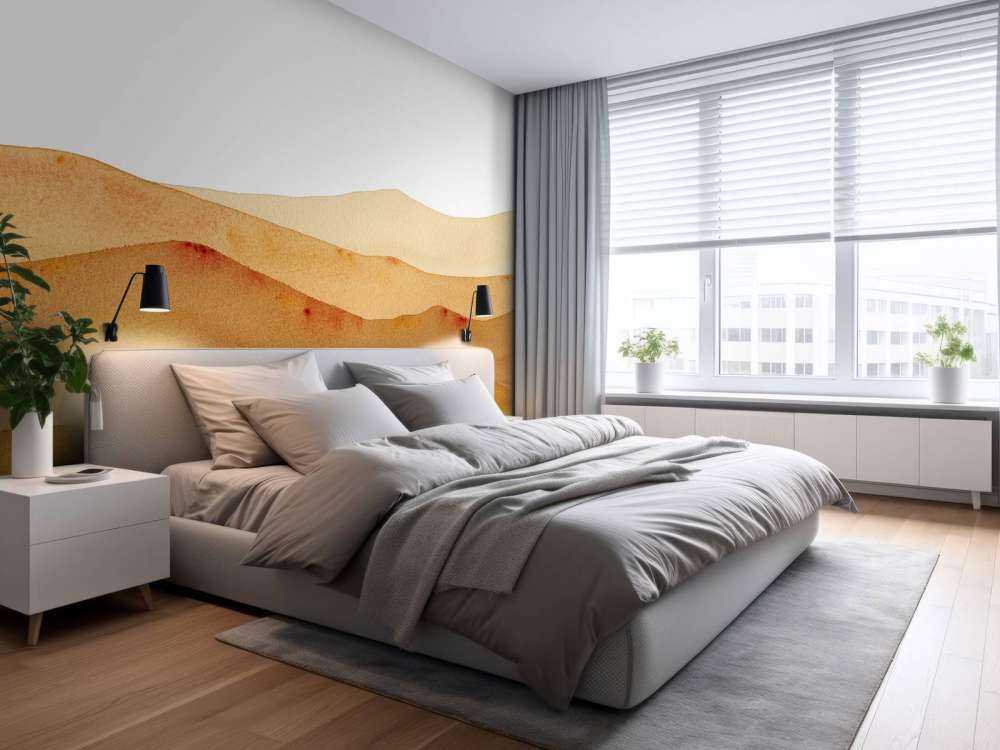 Aquarell Wüste