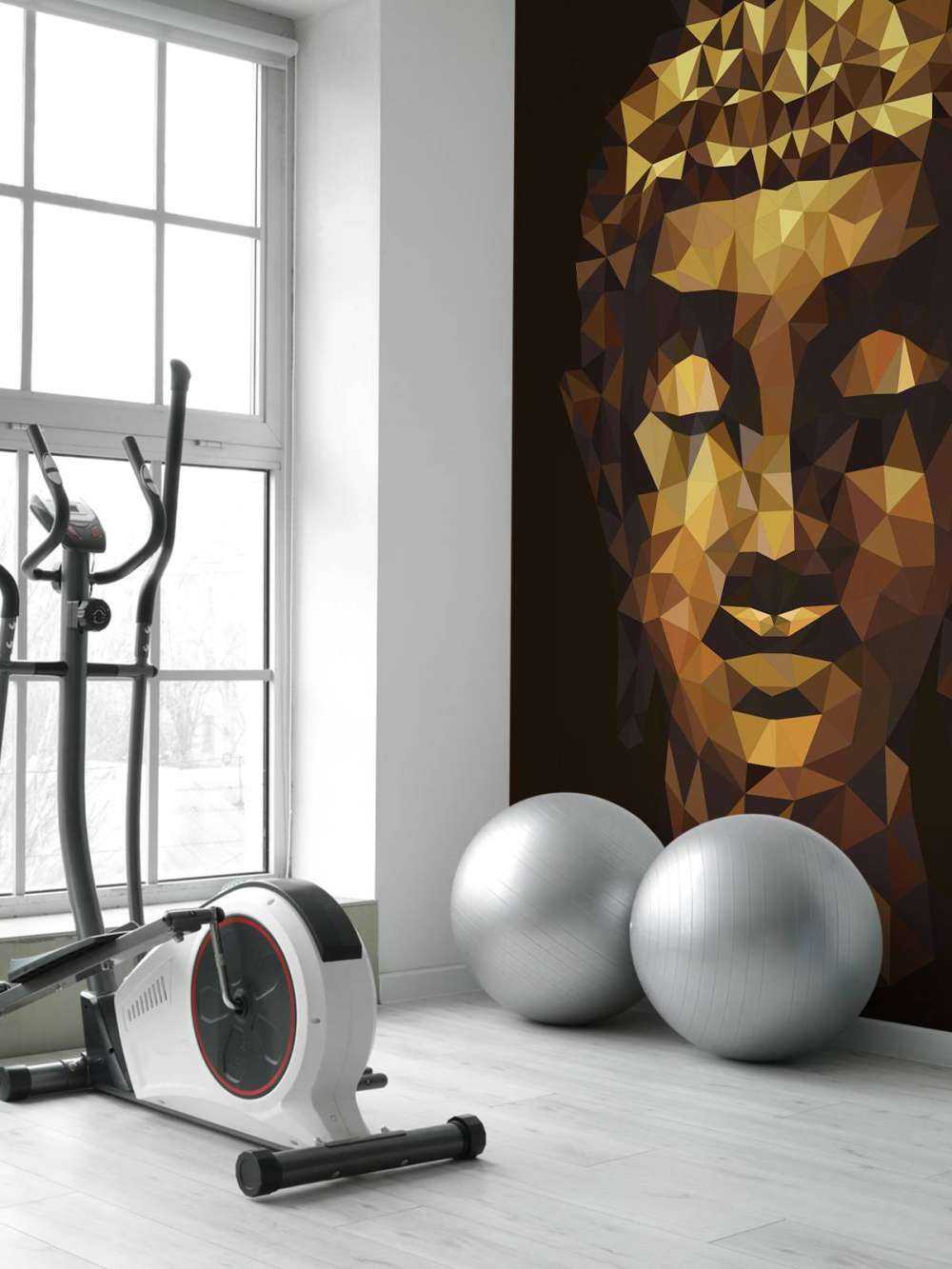 Abstrakter Buddha