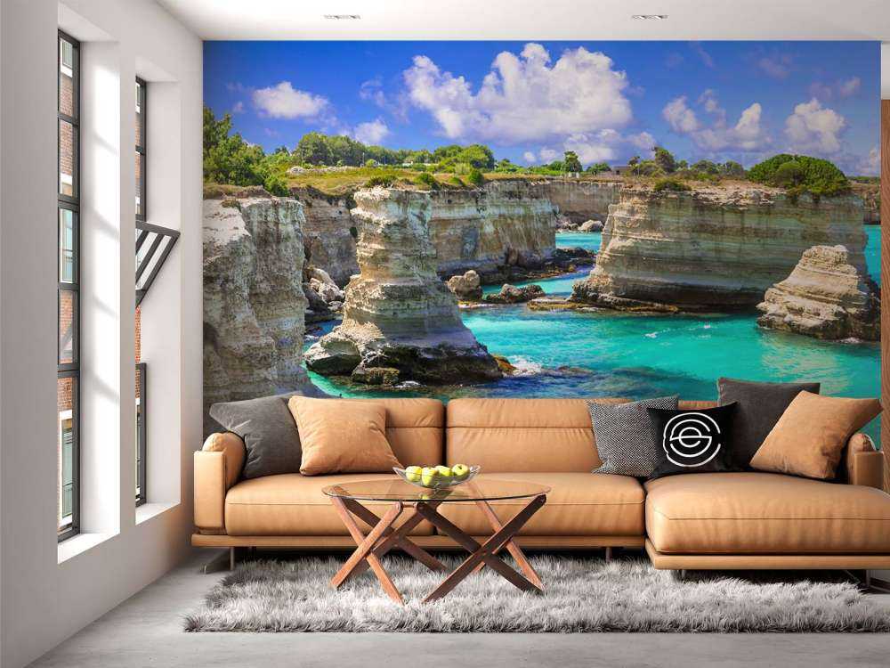 Felsformation an der Küste